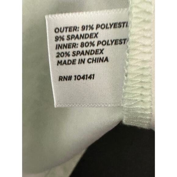 Lady Hagen Skirt Women XXL NWT Mint Green Seashells 16" Side Pleat Golf Skort - Picture 10 of 11